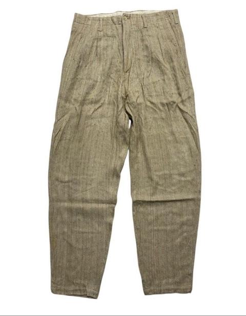 Ys For Men Yohji Yamamoto Linen/Rayon Beige Pant