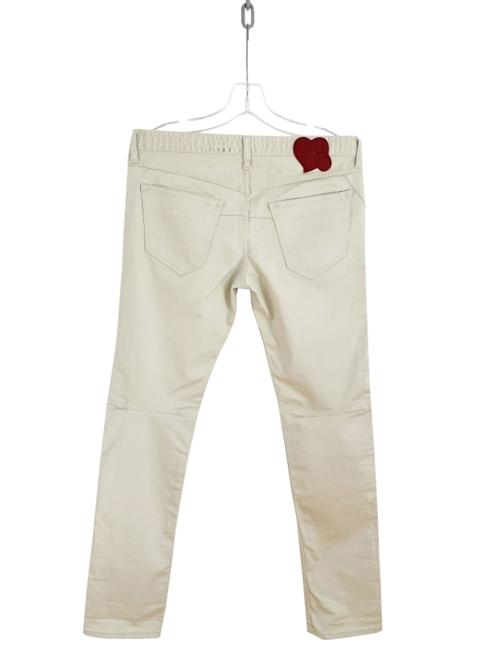 SS09 Crying Heart White Denim