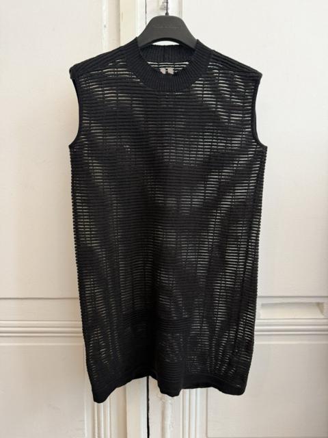 Rick Owens SS15 Wool Mesh Knit Vest