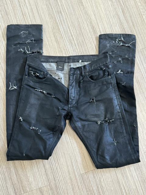 Dior Homme SSO4 Strip Denim Jeans