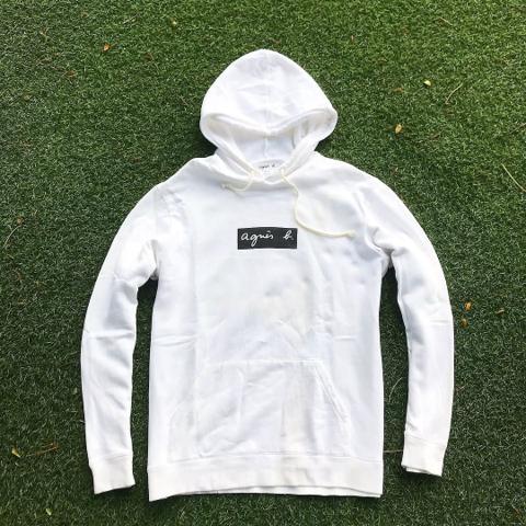 Vintage Agnes B Homme x adam et rope White Hoodie Jacket box