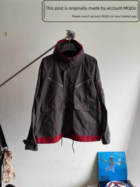 C.E Cav Empt 20ss Wash Brown Joint Red Jacket mojos4
