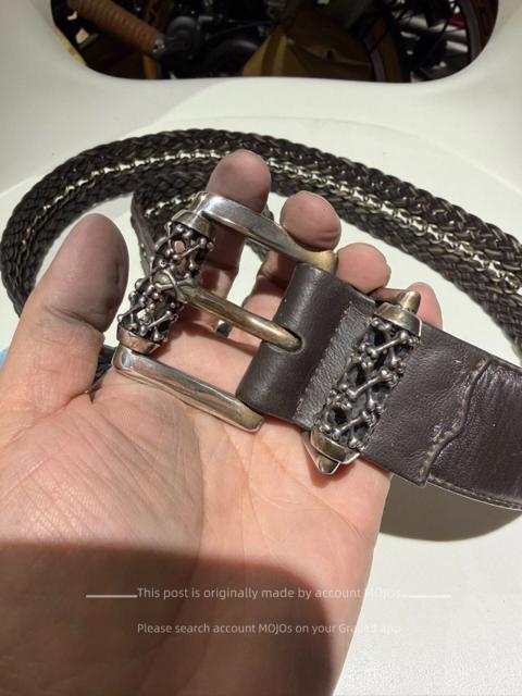 Sz F Roen Silver 925 Western Woven Belt mojos5