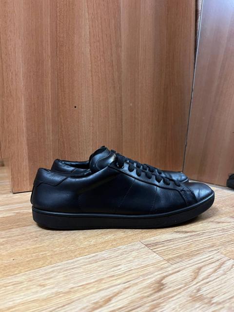 Saint Laurent Paris Sl 01 Leather Black Low Top