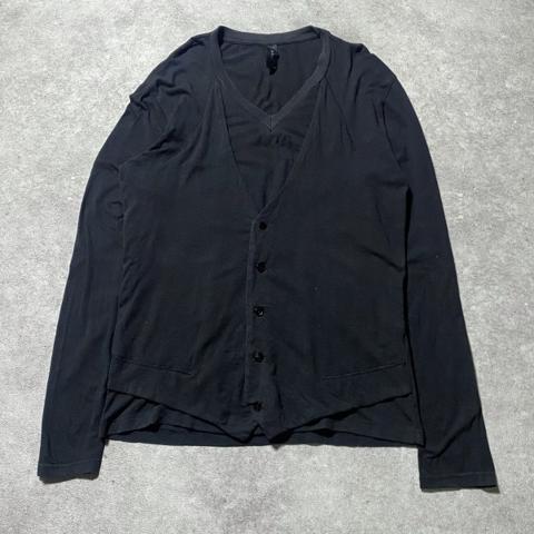2000s DOHC Layered Vneck Button Up