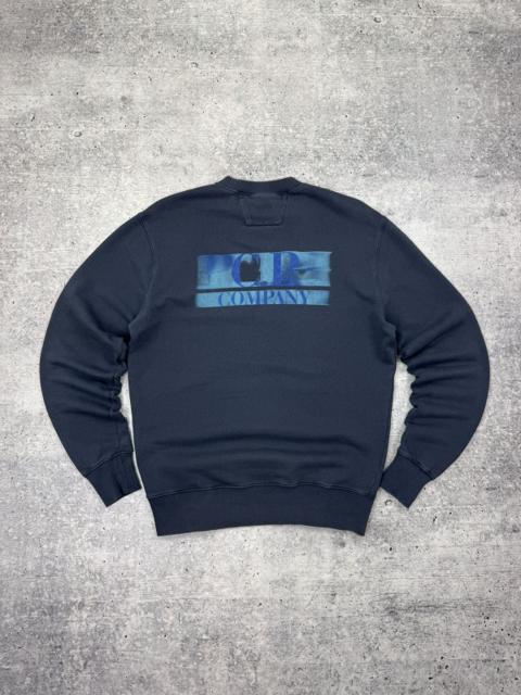 Vintage C.P. Company CP Company Big Logo Sweatshirt Jumper