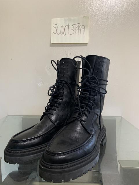 Ann Demeulemeester combat boots