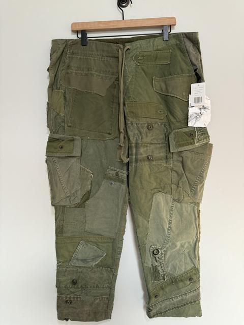 GREG LAUREN MIXED ARMY LOUNGE HM203 ARMY SIZE 4 NEW $1,850