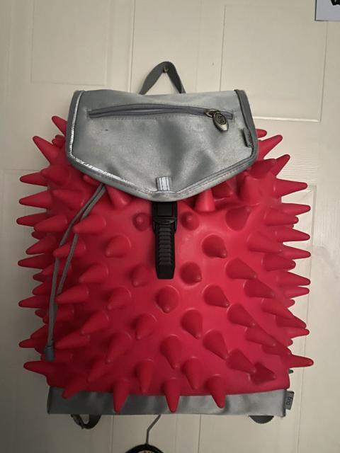Craig Morrison Hot Pink And Gray Latex Spike Bug Bag