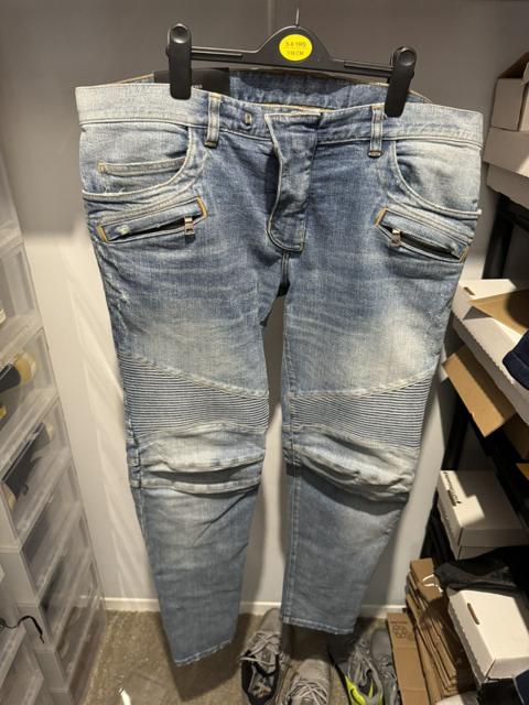 Biker jeans