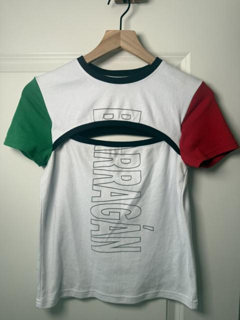 Barragán “Brazos” cutout T-shirt.