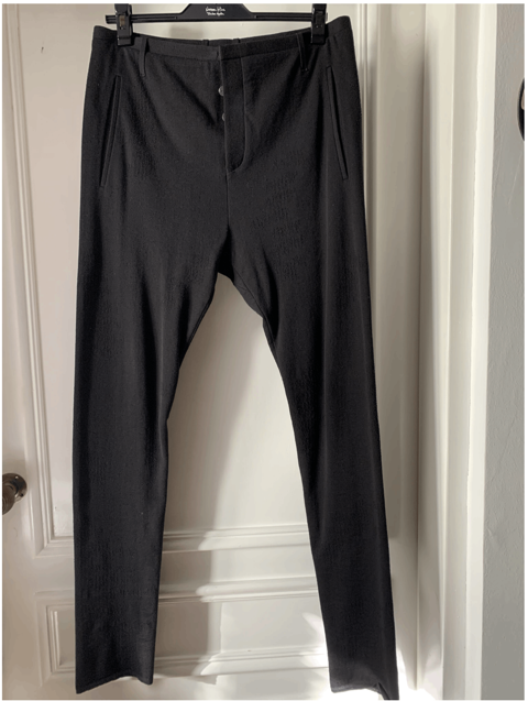 LABEL UNDER CONSTRUCTION Slim Fit One Cut Pants SIZE 46