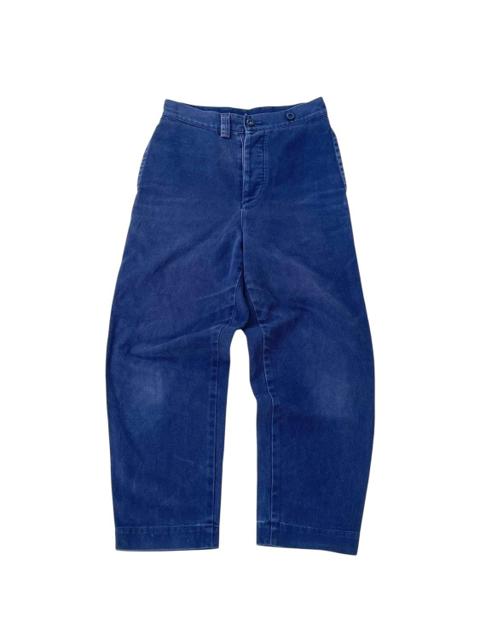 Margaret Howell Navy Military Pants