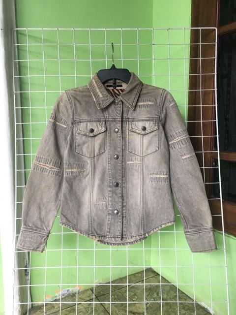 2000s Shellac Distressed Trucker Jacket