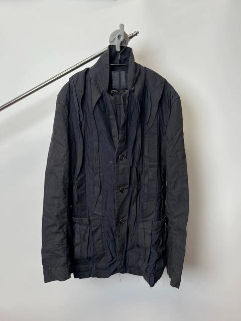 Uma Wang SS17 Pleated Distressed Blazer