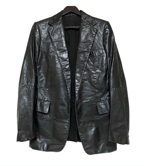 Carol Christian Poell 01SS Leather Blazer Jacket