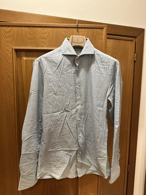 Brunello Cucinelli Chambray denim shirt