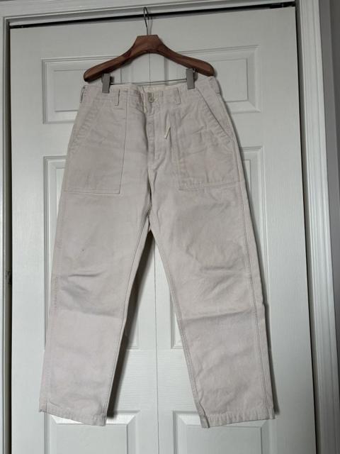 Engineered Garments Fatigue Pant Natural 12oz. Duck Canvas