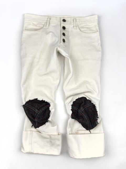 90s Christopher Nemeth Repaired Cropped Pants