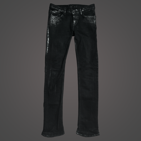⚡RARE⚡ L.G.B Le Grand Bleu S-Wolf waxed slim jeans