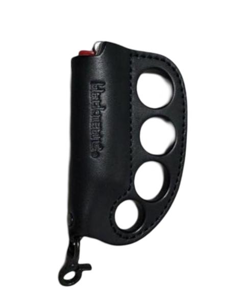 Blackmeans Leather Knuckle Lighter Case