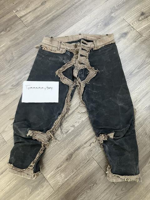 Nemeth capri banana cut pants denim