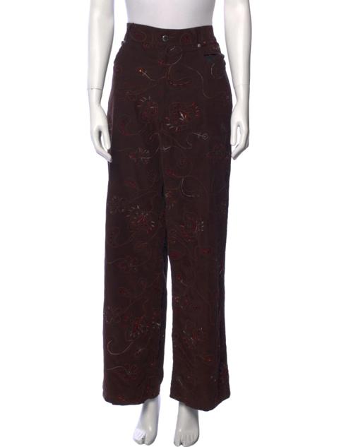 Eckhaus Latta Printed Wide Leg Pants