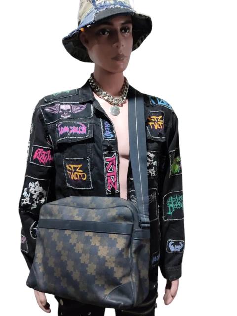 Ysaccs by Yohji Yamamoto Crossbody Sling bag Puzzle Print