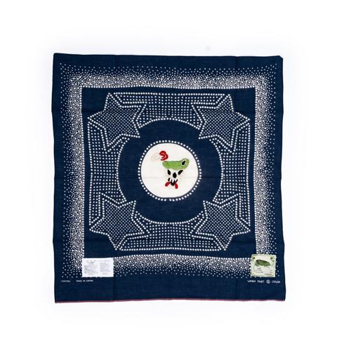 Embroidered Snake & Skeleton Bandana