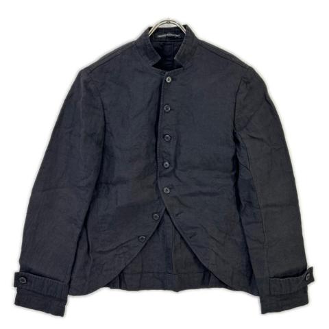 Y's Linen Design Jacket Black Size 2