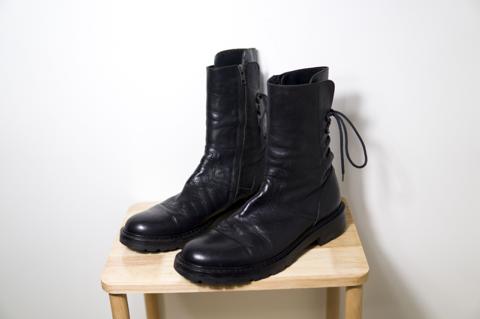 FW14 Backlace Corset Combat Boots