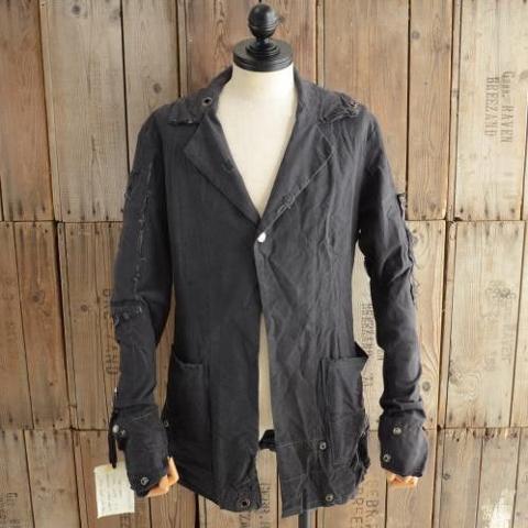 Unique Greg Lauren Gray Tent Spine Jacket Blazer