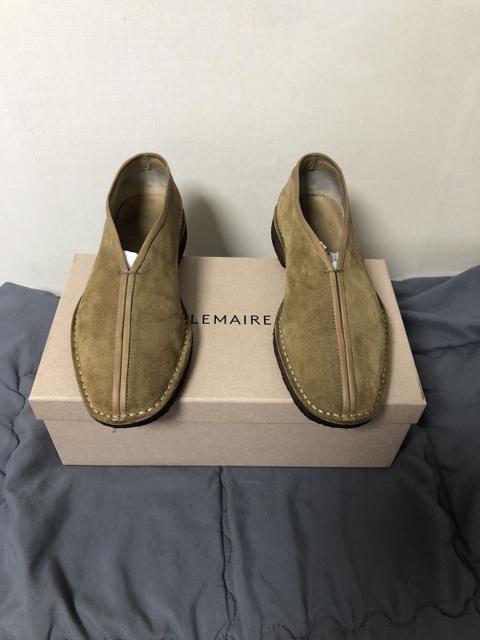 Lemaire SSENSE Exclusive Suede Pipped Chinese Slippers