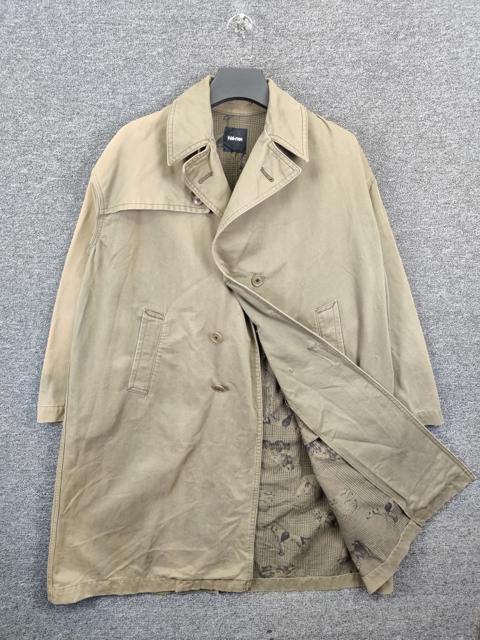 Vintage Ne-Net Double Breasted Sun Faded Trench Coat