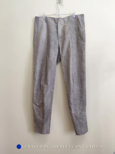 Gray Hand-sewn Men’s Trousers
