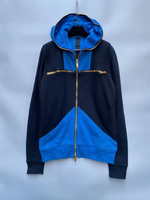 2000s- Gareth Pugh- Zip Cross Hoodie
