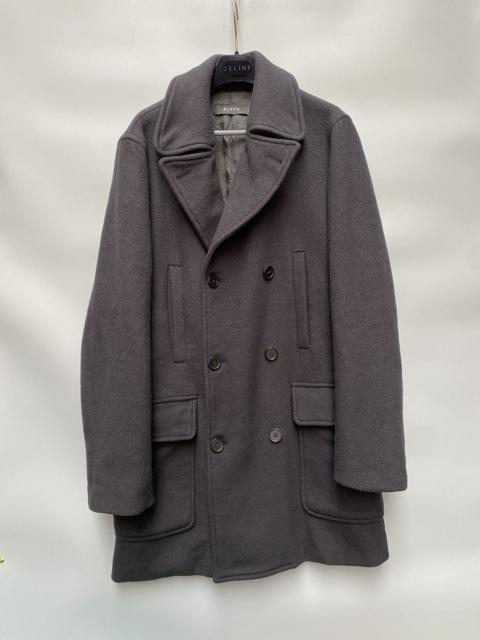 2000s Ruffo by Raf Simons- Double Breasted Wool Blend Coat