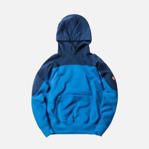 Overdye Color Block Hoodie