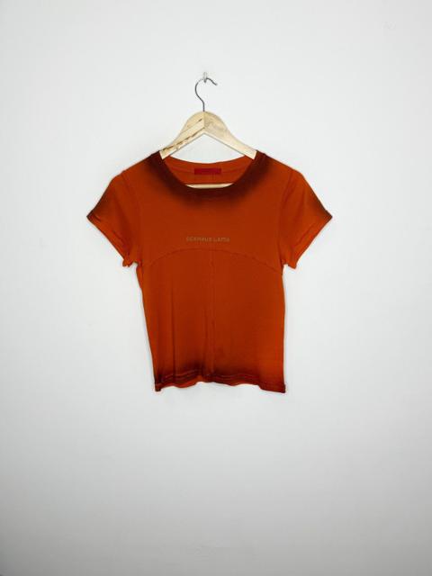 Eckhaus Latta Lapped Baby Tee