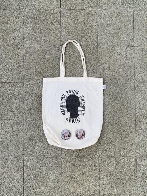 BERNHARD WILLHELM small bag + two pinback buttons