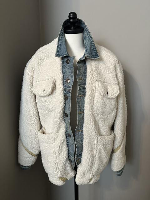 Sherpa Trucker Front Wear Jacket - size 2