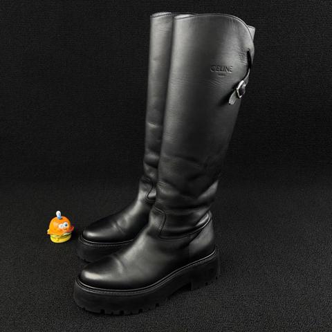 Celine Black High‑Riding Boot KKKK22