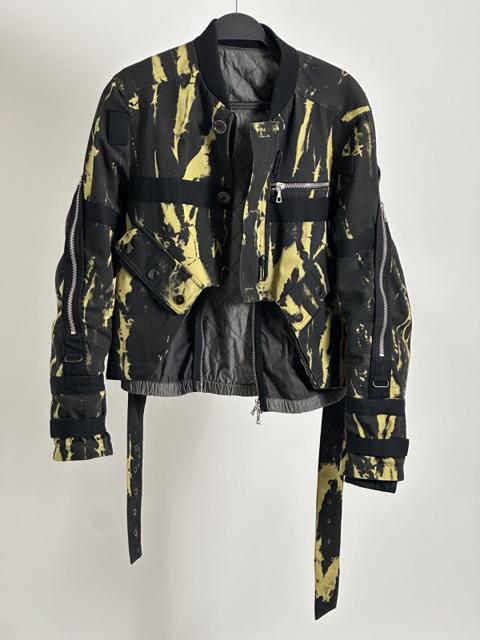 Dries Van Noten AW14 Back Zip Bomber Jacket Runway