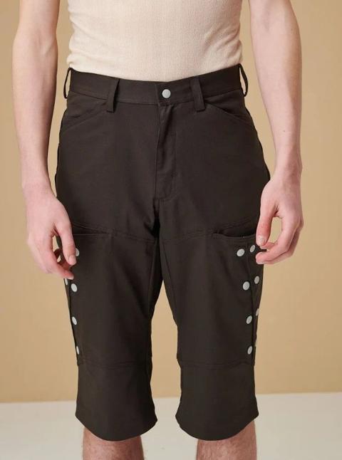 Kiko Kostadinov Inex Snap Shorts SS 2025