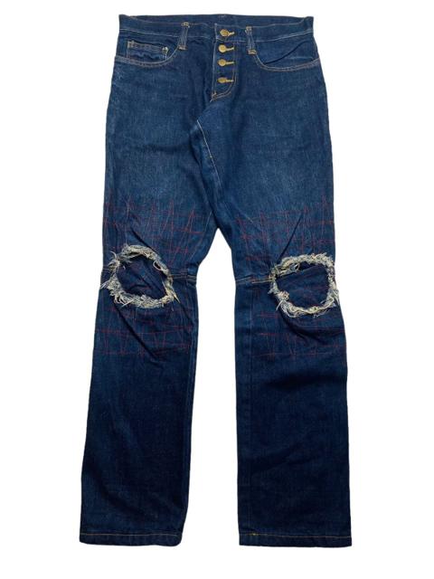 2000s Christopher Nemeth - Iconic Patchwork Knee Pants