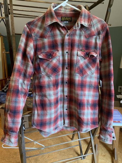 Ultra heavy flannel Western shirt