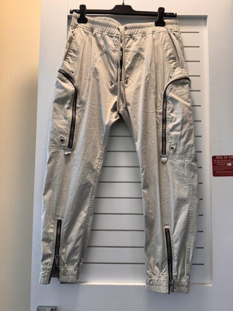 RICK OWENS Grey Bauhaus Cargo Pants