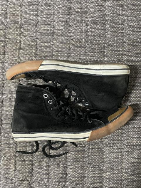 undercover 04aw but beautiful black suede converse