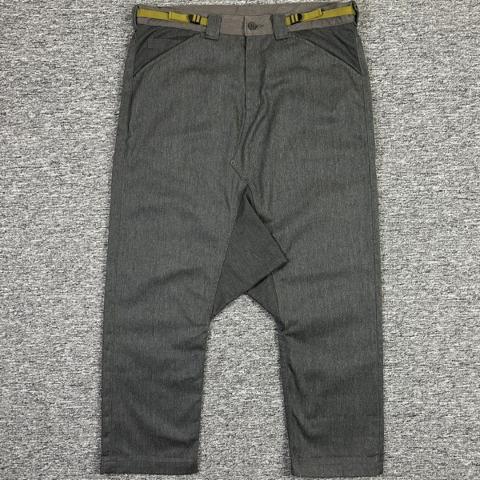 SS2016 CDG – GANRYU – Cropped Sarouel Drop Crotch Pants