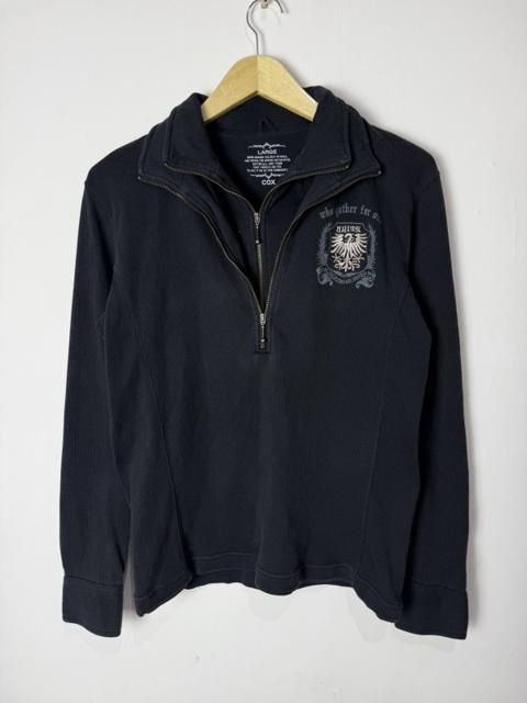 Archive double layer halfzip longsleeve